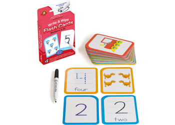 Write & Wipe Flash Cards - Varieties - Sensory Kingdom