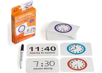 Write & Wipe Flash Cards - Varieties - Sensory Kingdom