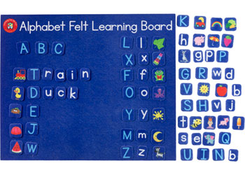 Felt Learning Board- Varieties - Sensory Kingdom
