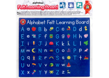 Felt Learning Board- Varieties - Sensory Kingdom