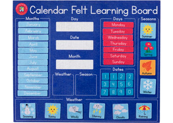 Felt Learning Board- Varieties - Sensory Kingdom