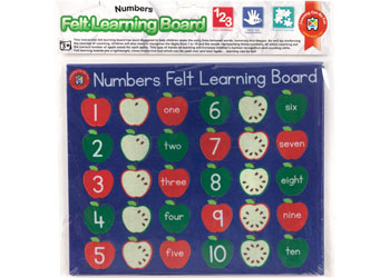 Felt Learning Board- Varieties - Sensory Kingdom