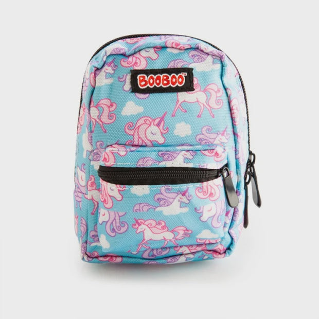 BooBoo Backpack Mini - Light Blue Unicorn