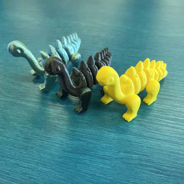 3D Mini Long Neck Dinosaur