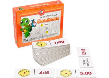 Whats The Time Dominoes - Sensory Kingdom