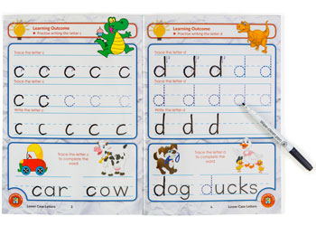 Wipe Clean Learning Book - Varieties - Sensory Kingdom