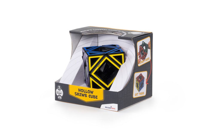 Hollow Skewb Cube - Sensory Kingdom