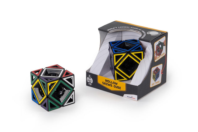 Hollow Skewb Cube - Sensory Kingdom