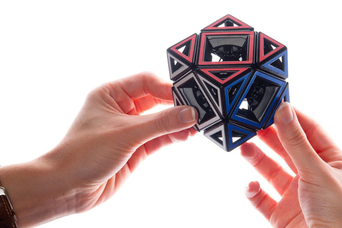 Hollow Skewb Cube - Sensory Kingdom