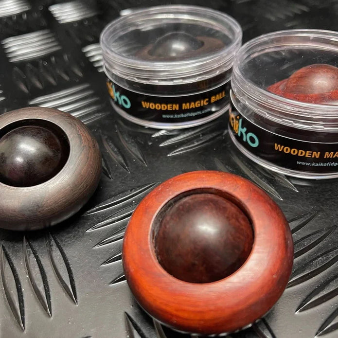 Wooden Magic Ball by Kaiko - Sensory Kingdom