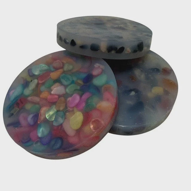 Mixed Up Naturals Pick 'Em Stack -  3 Pack - Crystal, Shell & Stone