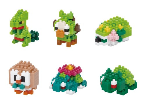 Mini Pokémon Box – Type Grass Set - Sensory Kingdom