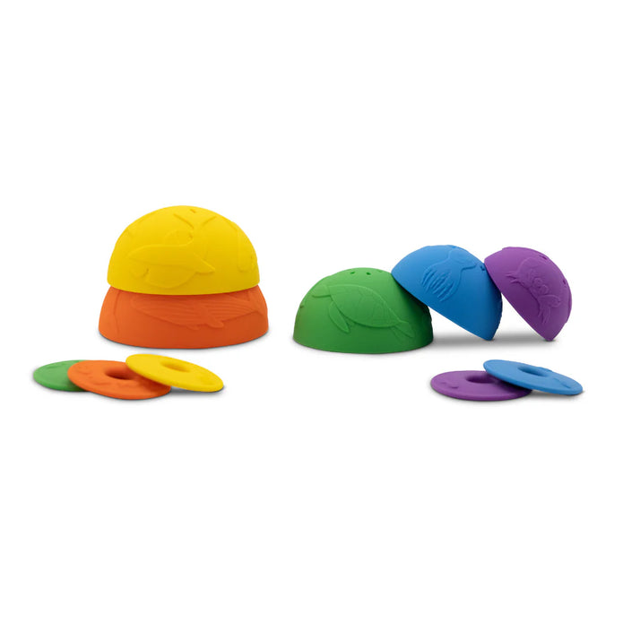 OCEAN STACKING CUPS - Sensory Kingdom