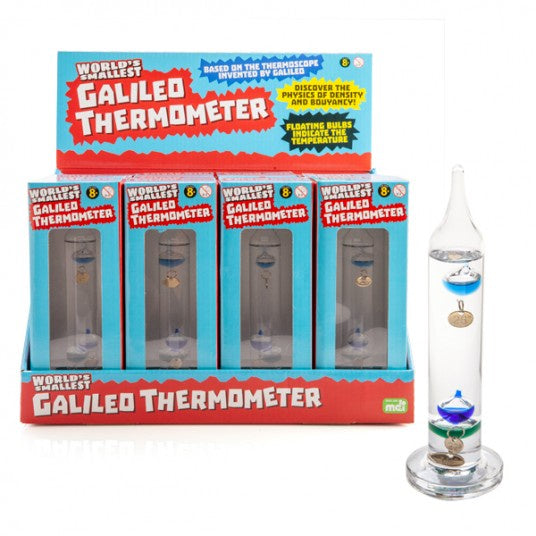 World's Smallest Galileo Thermometer - Sensory Kingdom