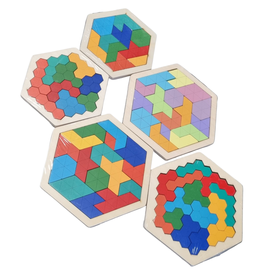 Wooden Puzzles - Sensory Kingdom