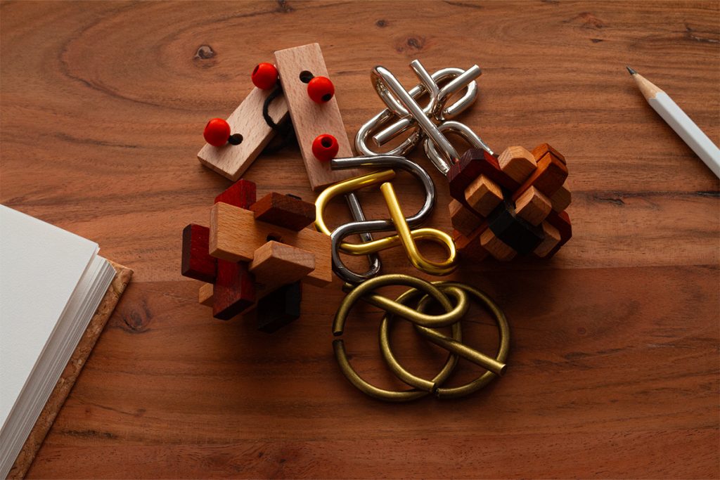 BRAIN PUZZLE SET OF 6