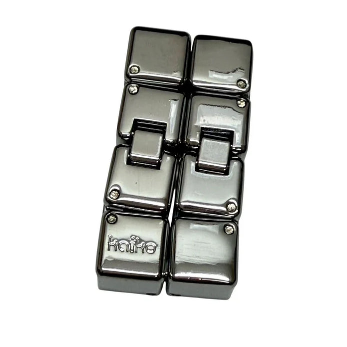 Gloss Silver MINI Infinity Cube - Sensory Kingdom