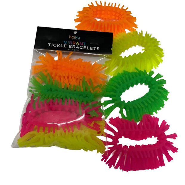 Tickle BRACELETS - 4 Pack - Varieties - Sensory Kingdom