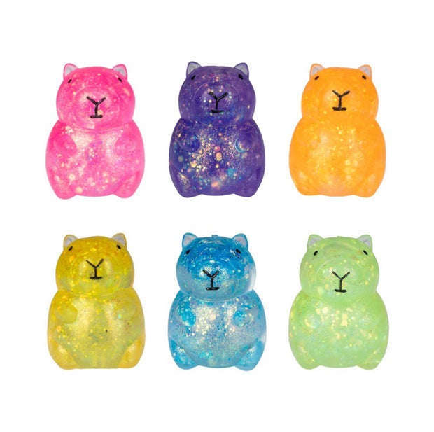 Squishy Glitter Capybara - Sensory Kingdom