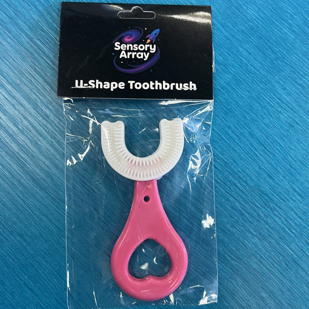 U Shaped Toothbrush - Small Heart