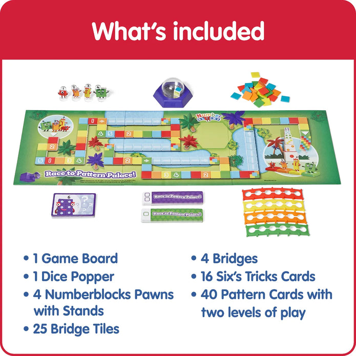Numberblocks Race to Pattern Palace - Sensory Kingdom